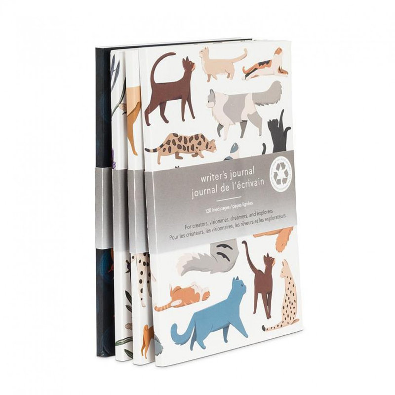 Lavender Plants And Bees Lined Notebook