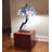 12" Apple Wood Cube Pedestal Display Glorifier Riser Stand Easy Assembly Required