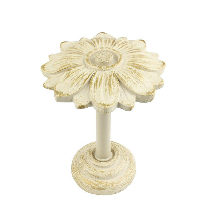 Retenue de rideau Mccane Bloom Medallion, Blanc doré de France