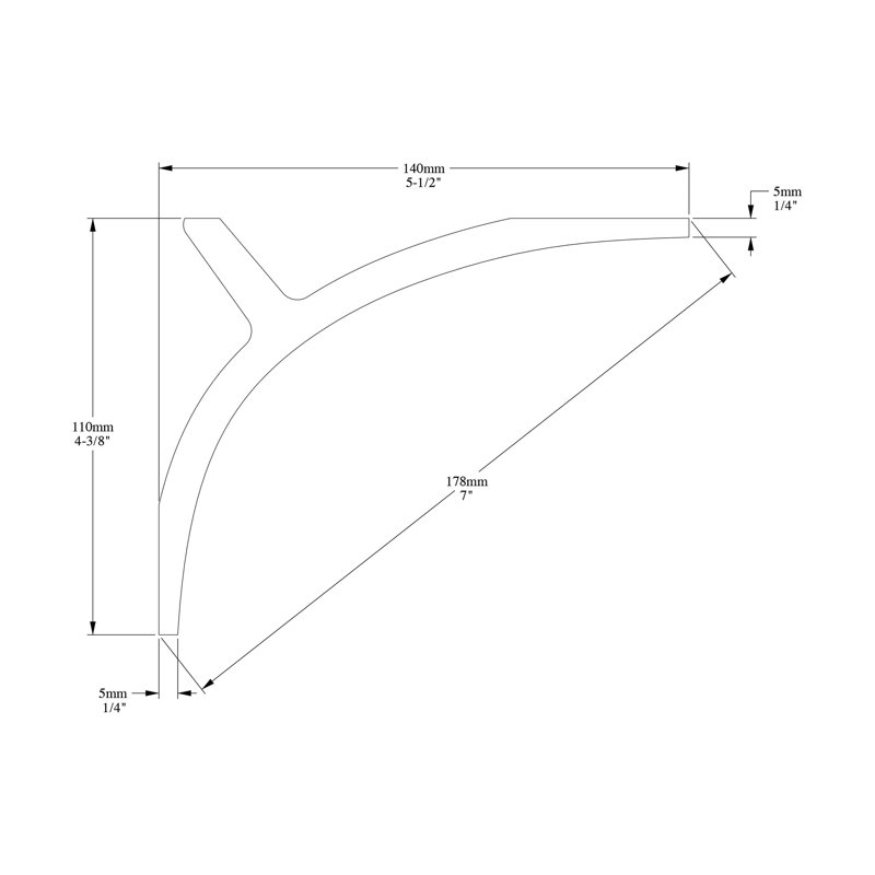 Moulure couronnée en polyuréthane blanc uni apprêté 5-1 / 2 po x 4-3 / 8 po x 78-3 / 4 po