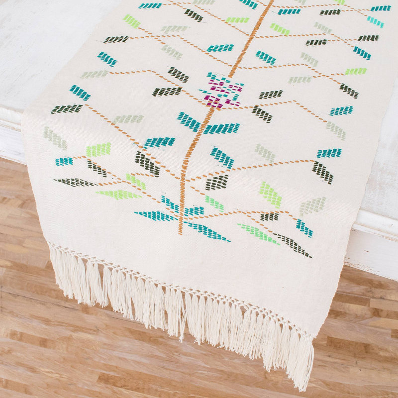 Geometric 100% Cotton Table Runner