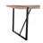 55" Dining Table Modern Rustic Industrial Rectangular MDF Wood Colour For 4-6 Person, With 1.5" Thick Engineered Wood Tabletop And Black Metal Legs, For Writing Deskkitchen Terrace Dining Living Room-1645626871