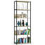 Amadita 192cm H Metal Bookcase-1661777435-1661777432
