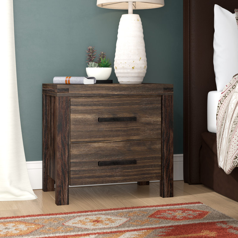 Mallin Kiralyn 2 Drawer Nightstand