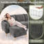 4 Seater Chenille Chaise End Sofa-921421339
