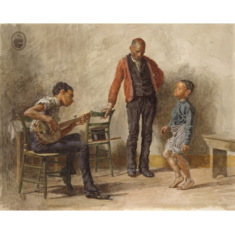 The Dancing Lesson, 19'' H x 24'' W