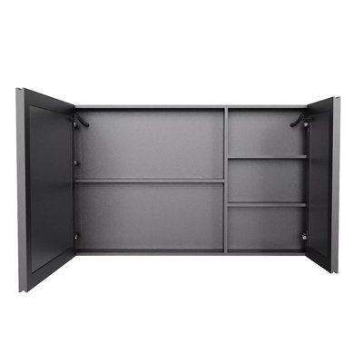 Bathroom Medicine Cabinet (Black)
