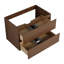 Meuble-lavabo 30 po avec lavabo en céramique - 2 tiroirs à fermeture en douceur, fixation murale attrayante-408496782-408496770