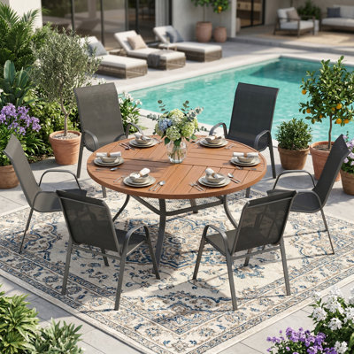 6-Person Outdoor Dining Set