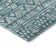 Premium Machine Washable Prisco Teal Rug