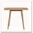 Wood Square Dining Table-230416580