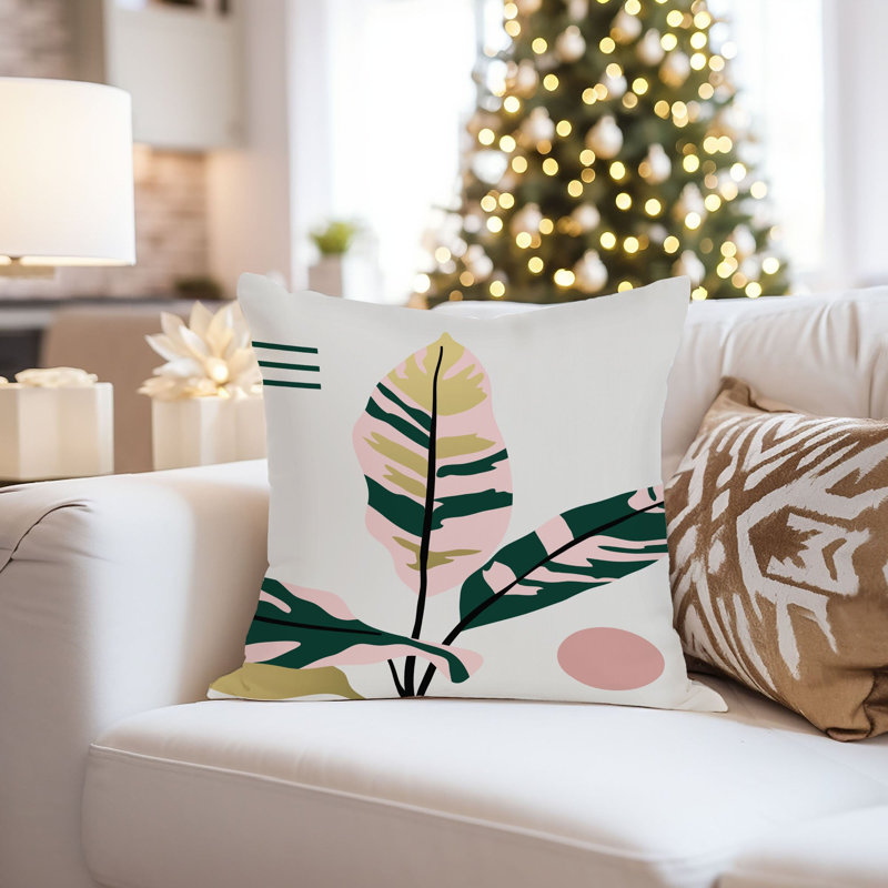 Floral Pillow Cover