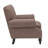 22.4" Seat Depth Accent Chair, Armchair With Upholstered and Roll Arms,Faux Leather-533573243