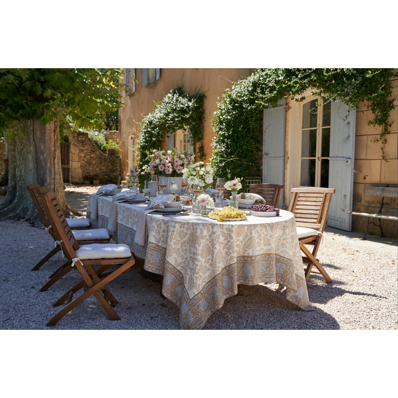 Nappe Peeples - bleu / brun - 59 po x 86 po, L 86 po x l 59 po