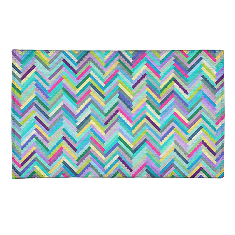 Tapis de zone en poly chevrons, Rectangle 2 pi x 3 pi