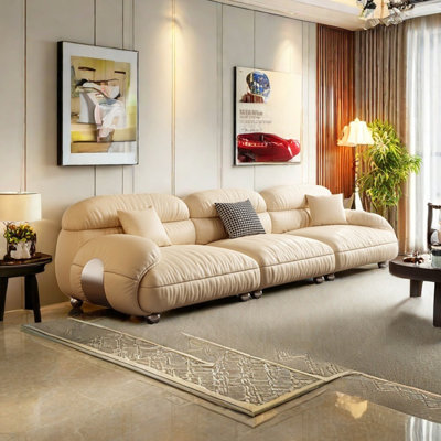 Traditional Chinese style straight row sofa