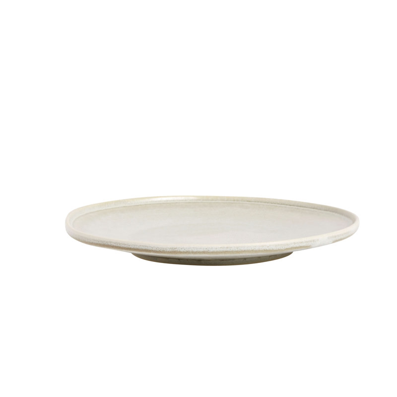 Assiette à dessert 8,65 po Reider, Blanc