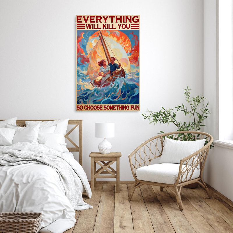 Impression sur toile, H 36 po x l 24 po x P 1,25 po