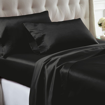 Burlison Microfiber Satin Sheet Set