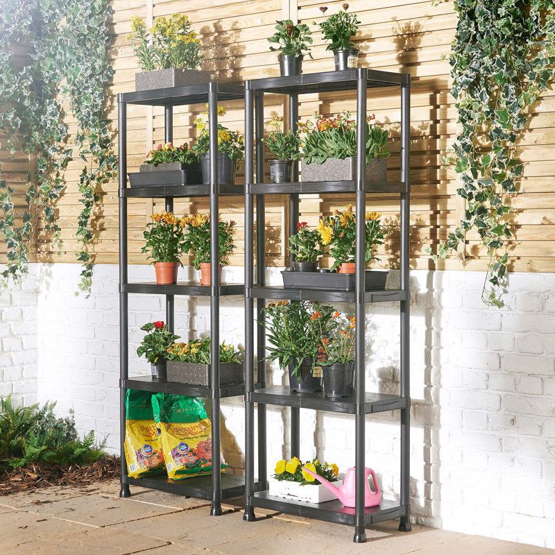 61cm W Plastic Shelving Unit