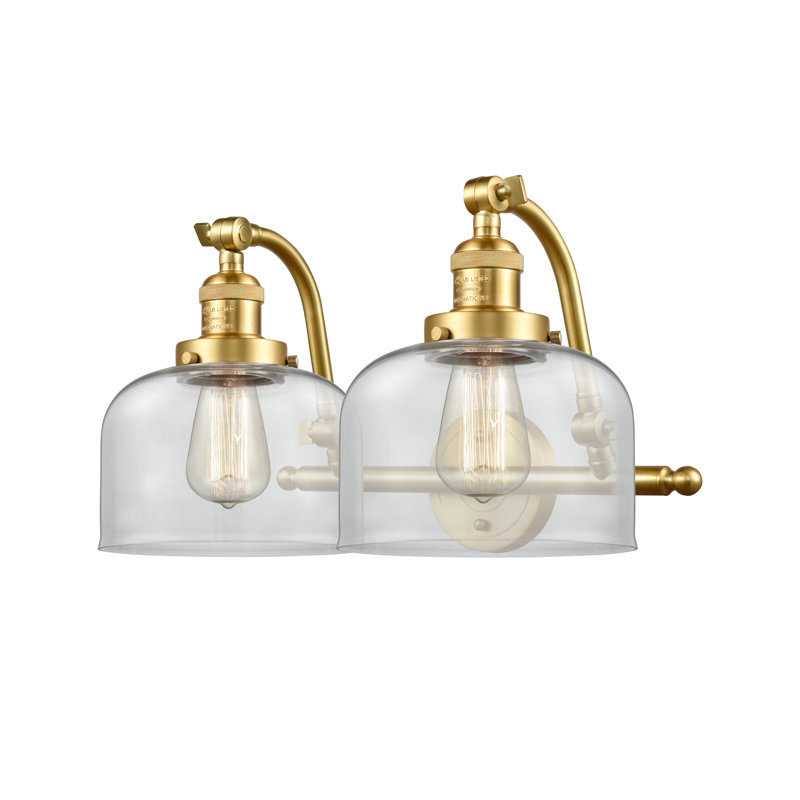 Donahue 2 - Light Dimmable Vanity Light, Satin Gold