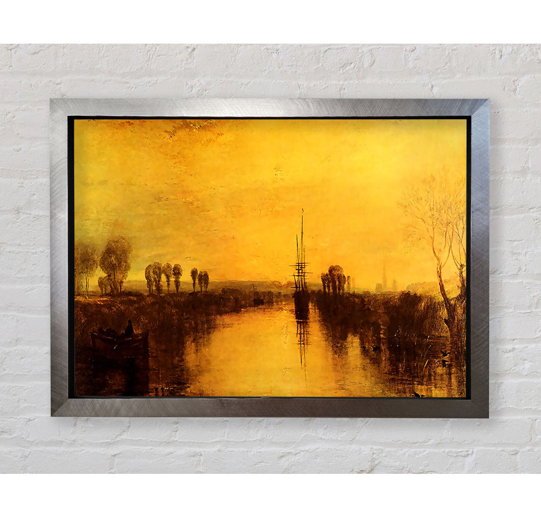 Joseph Mallord Turner Chichester Canal - Einzelner Bilderrahmen Kunstdrucke