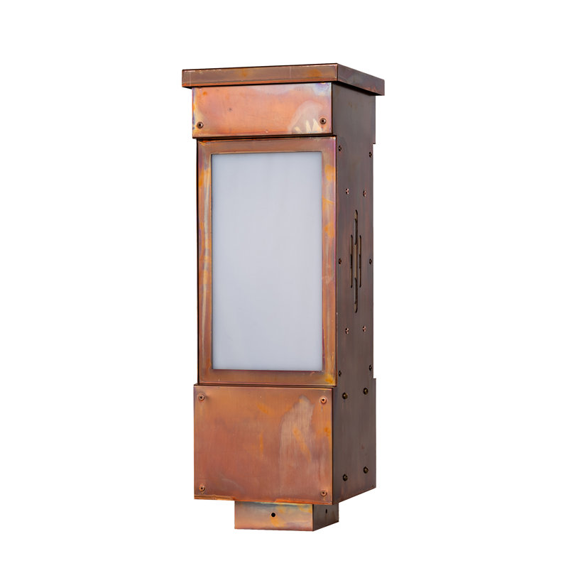 7" Square Deco Pier Mount