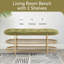 Banc de rangement rembourré Lylarae-87851523
