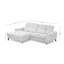Morpeth Power Reclining Upholstered Corner Sofa in Chenille Fabric with Adjustable Headrests-1924527956-1924527958