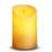 Flickering LED Candles, Lifelike Swinging Flame Battery Powered Realistic Flameless LED Candle - Warm White