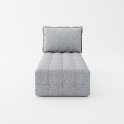 Chaise longue rembourrée Sumukh