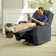 Reclining  Massage Chair with Swivel and Rocking Function