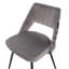 Erlandson 116.8cm H Tufted Velvet Upholstered Side Chair-165695360