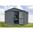 Select Steel Storage Shed Steel Storage Shed, 10X12, Charcoal-55865218-101611788