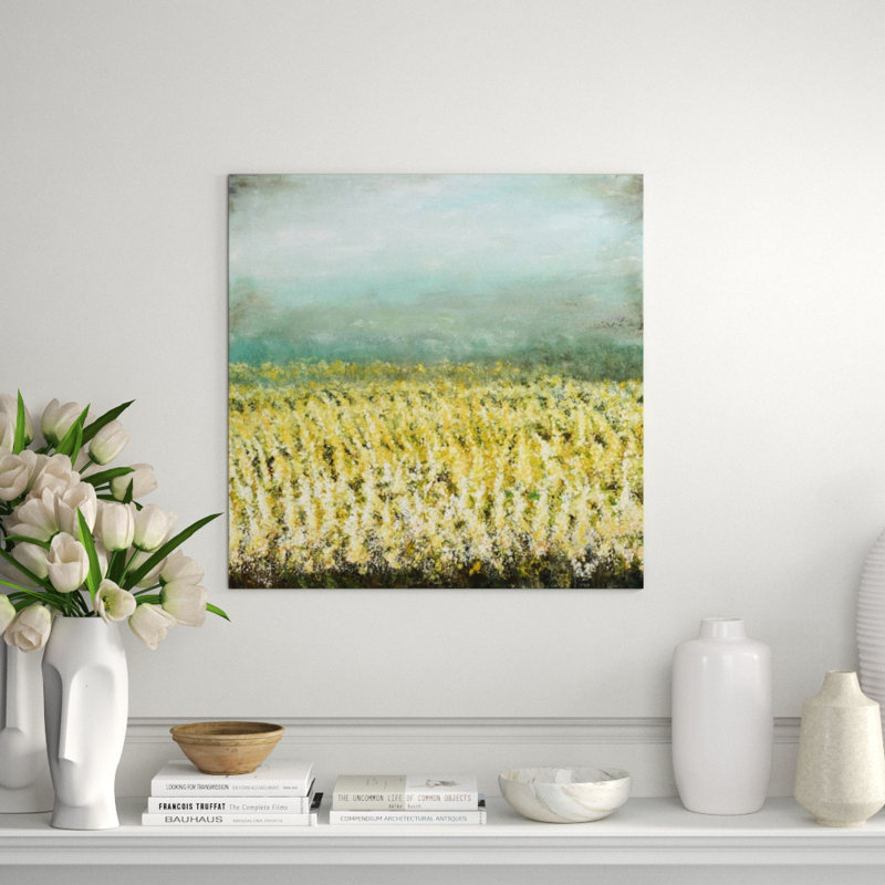 Golden Fields Print by Beverly Fuller, Outdoor, 24" H x 24" W