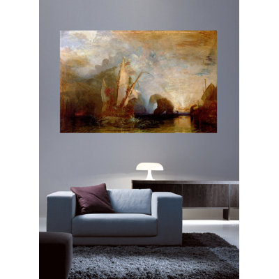 Ulysses Deriding Polyphemus 'par J.M.W. Affiche Turner