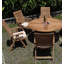 Lenum Outdoor 5 - Piece Teak Dining Set