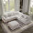 6 - Piece Slipcovered Sectional With Ottoman-1318937034