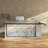 Modern Reception Desk With Hidden LED Light Strip, Marble Veneer Finish, L-Shaped Front Desk With Storage Shelves & Drawer, Premium MDF