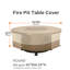 The Twillery Co. Paulding 42'' W x 42'' D Fire Pit Cover