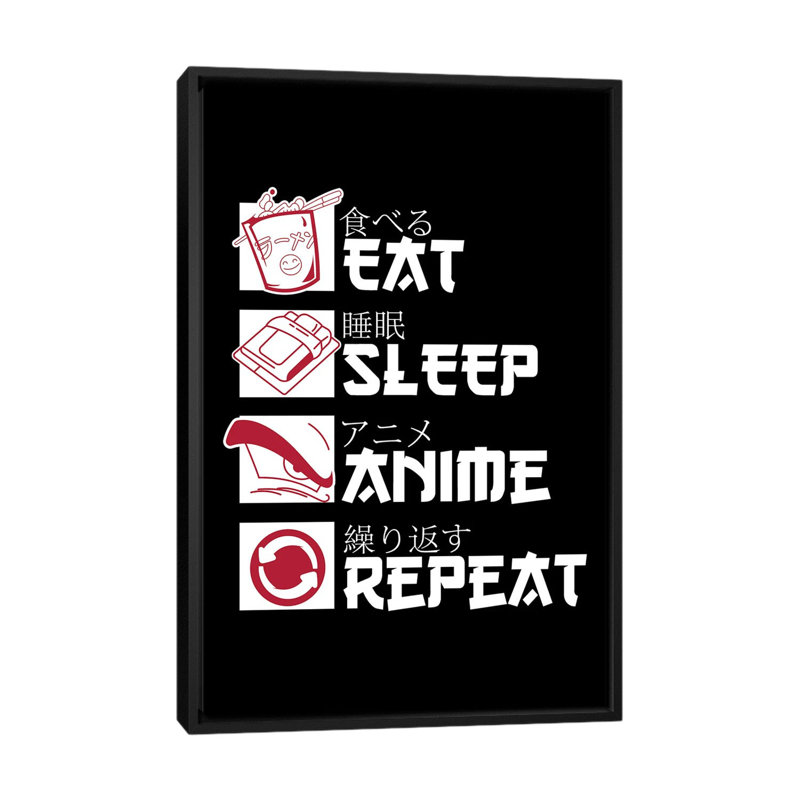 Gaming VII - Wall Art Print - Framed Canvas, Black, Floater Framed Print Canvas without Mat, 26" H x 18" W