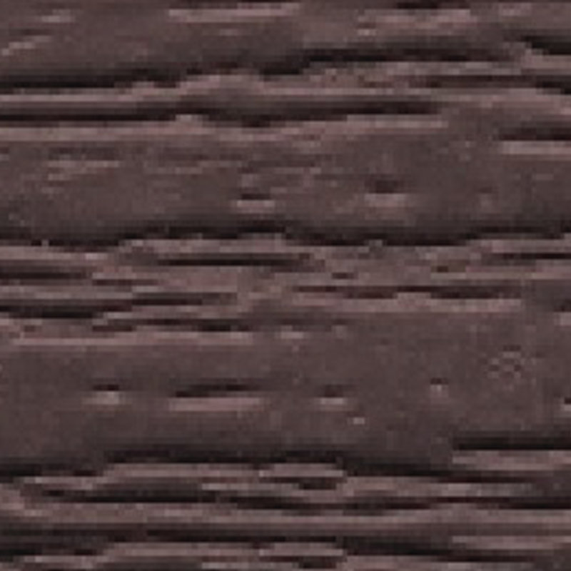 Volet à persiennes sur mesure avec dessus droit, Brun Sienna, 14.5", 81"