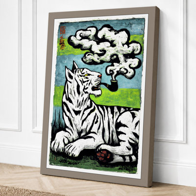Resting Tiger Japandi - Print