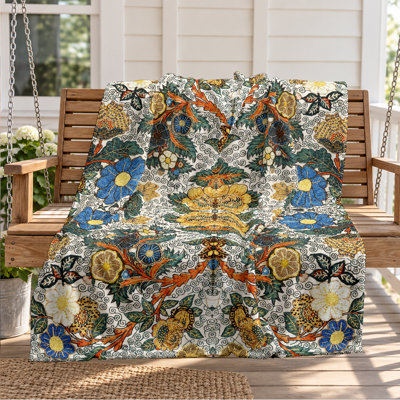 Quilted Throw Blanket