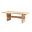 Alpine 85" Dining Table In Distressed Oak