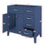 Meuble-lavabo simple 36 po avec tiroirs pratiques-118152042