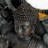 28" H Outdoor Buddha Waterfall Fountain