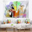 Bouquet de fleurs tapisserie abstraites floral-28488696