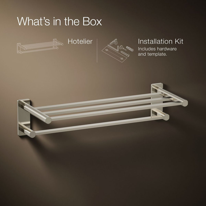 Parallel Hotelier, Polished Nickel