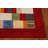 Modern Geometric Gabbeh Indian Area Rug 5x8